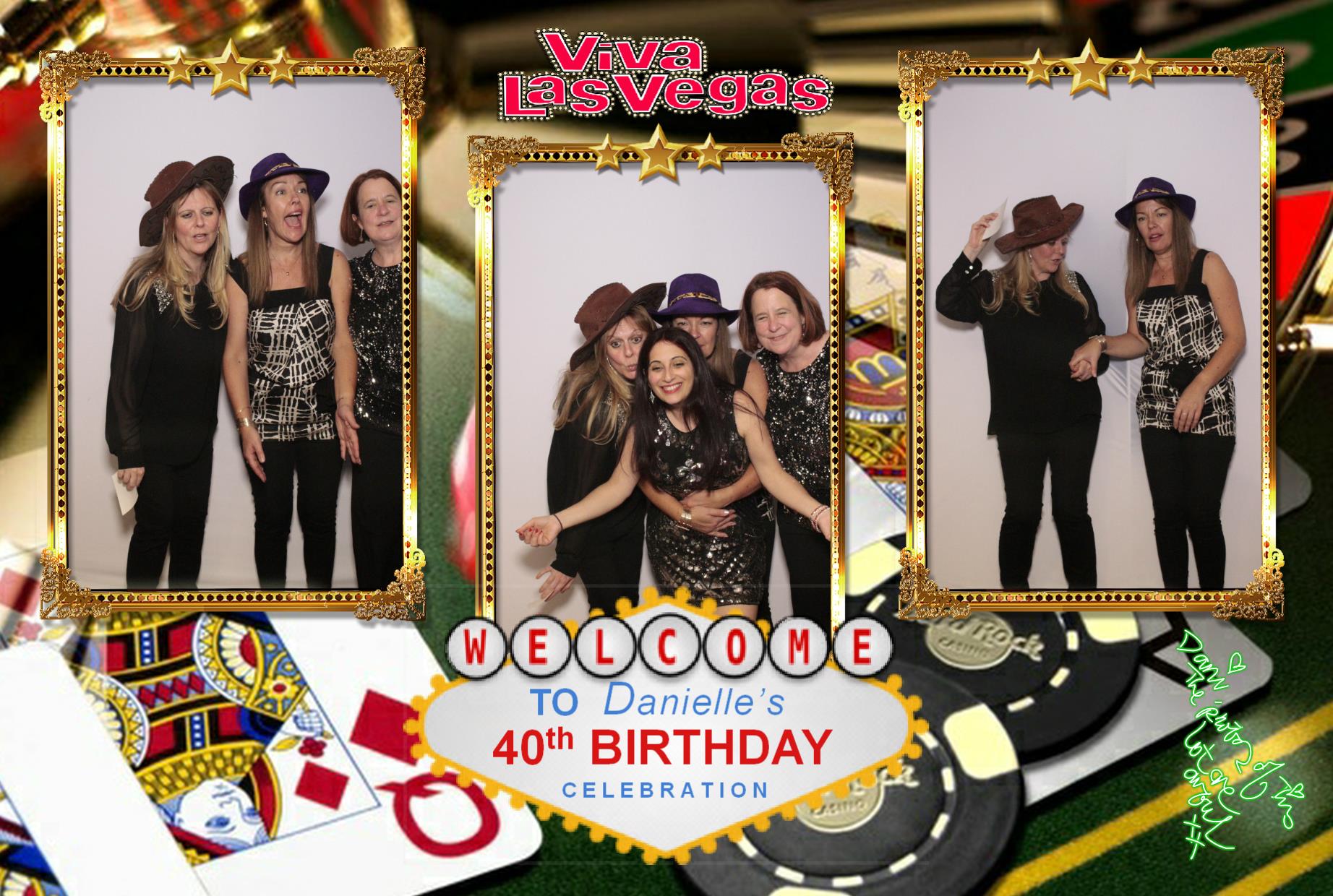 Danielle’s 40th birthday | View more photos from the event at gallery.myphotoboothexperience.co.uk/u/MyPhotoBoothExperienceLtd/Danielle’s-40th-birthday